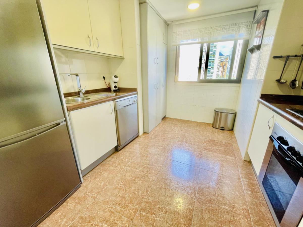 Apartamento Playa De Poniente Benidorm - Torre Dos Calas ภายนอก รูปภาพ