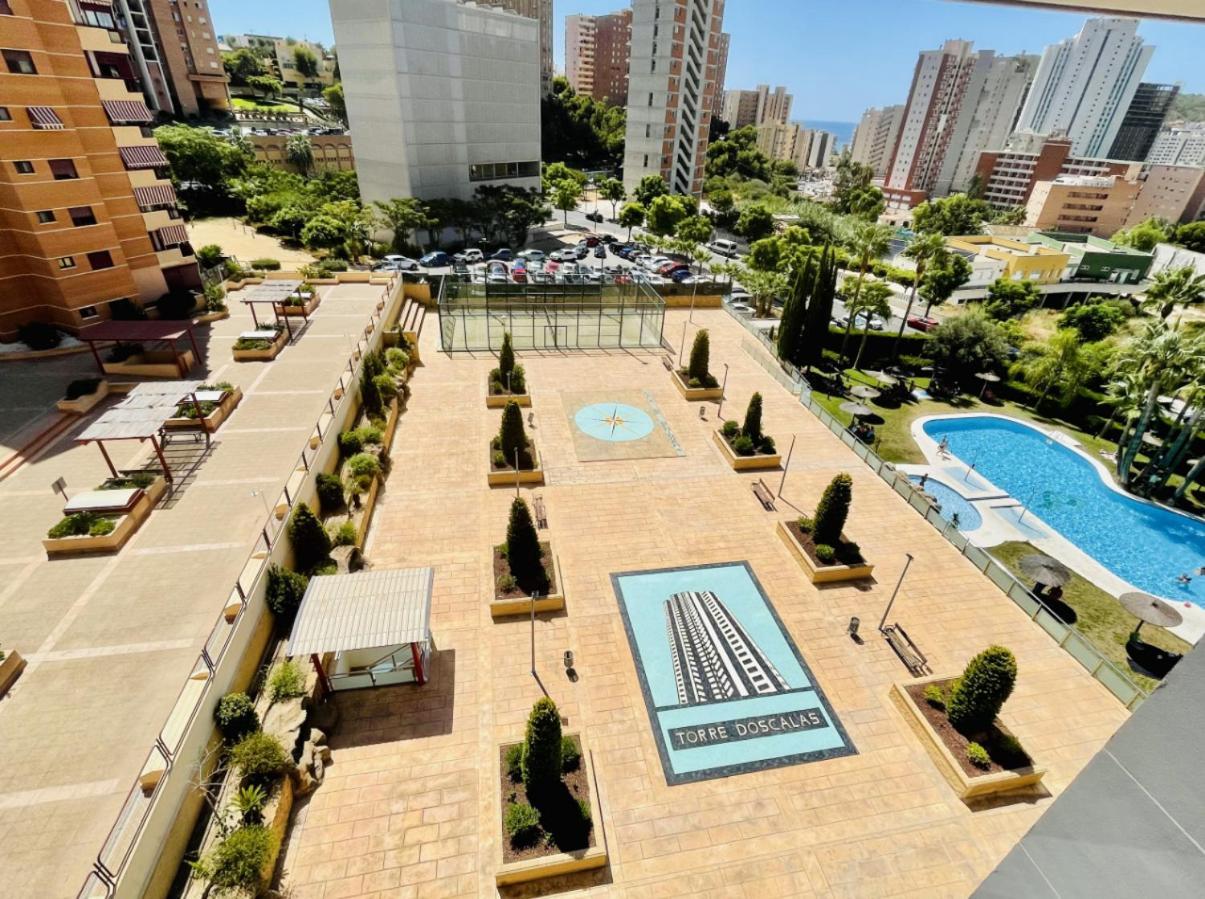 Apartamento Playa De Poniente Benidorm - Torre Dos Calas ภายนอก รูปภาพ