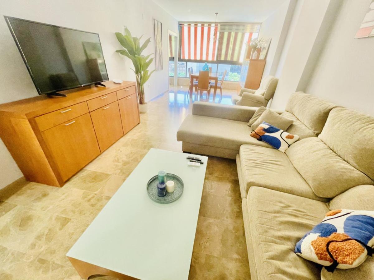 Apartamento Playa De Poniente Benidorm - Torre Dos Calas ภายนอก รูปภาพ