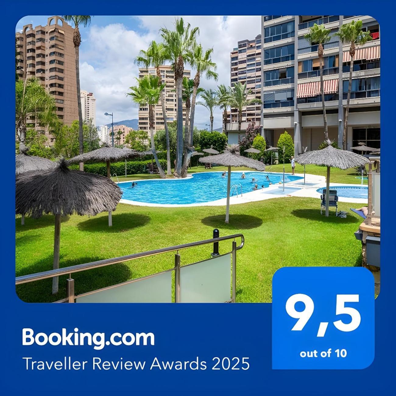 Apartamento Playa De Poniente Benidorm - Torre Dos Calas ภายนอก รูปภาพ